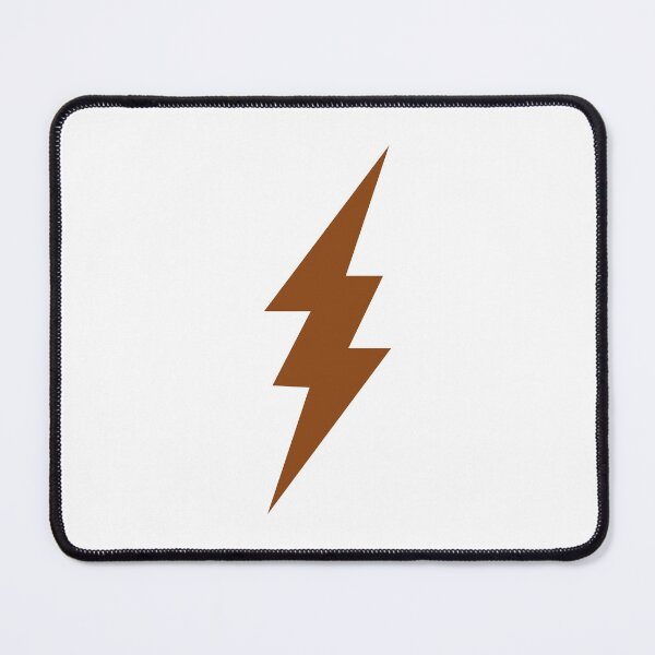Item preview, Brown Lightning Bolt Symbol Design designed and sold by pattern-archive.
