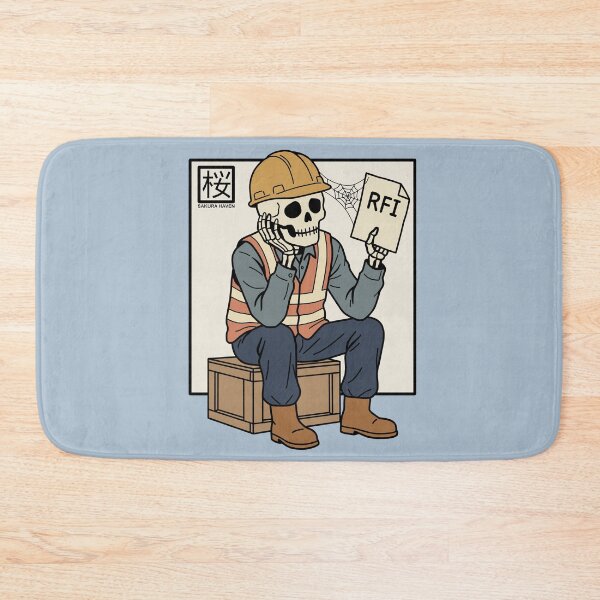 Item preview, Still Waiting on That RFI Construction Skeleton designed and sold by SakuraHaven.