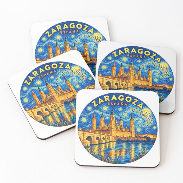 Item preview, Zaragoza España: Basílica del Pilar Starry Night designed and sold by CircinusStore.