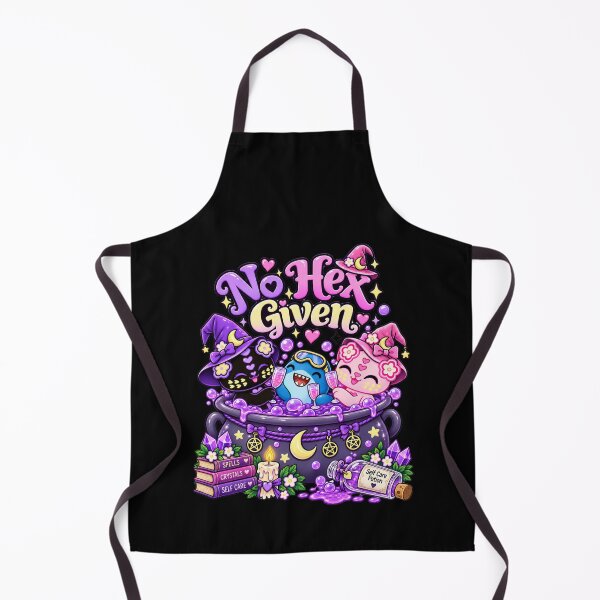 Item preview, No Hex Given – Witchy Cats Self Care Cauldron designed and sold by BigfeetLittlepaws.