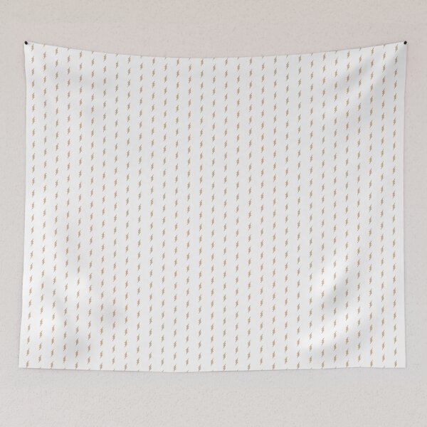 Item preview, Tan Lightning Bolt Symbol Design designed and sold by pattern-archive.