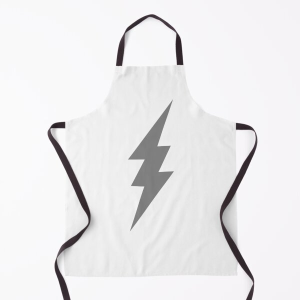 Item preview, Gray Lightning Bolt Symbol Design designed and sold by pattern-archive.