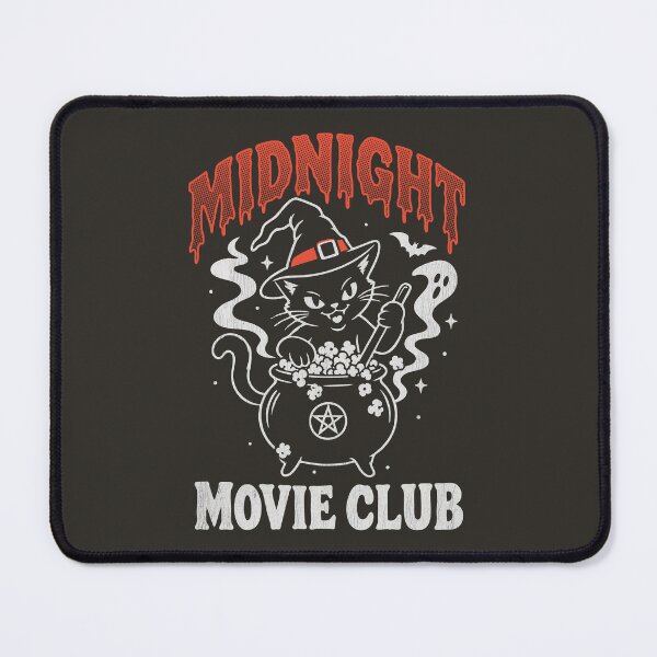Item preview, Midnight Movie Club Halloween Cat Witch designed and sold by CamaleonDesigns.