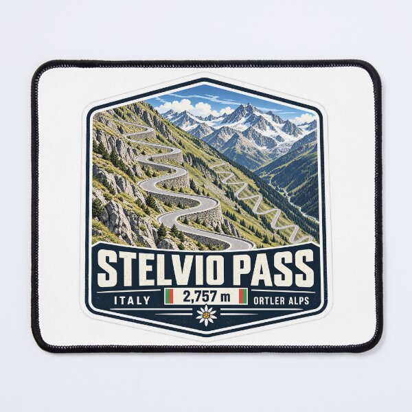 Item preview, Stelvio Pass – Passo dello Stelvio designed and sold by RennradKunst.