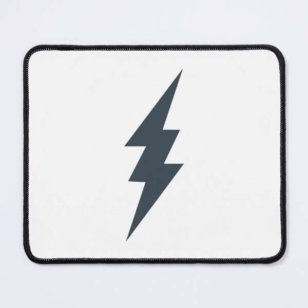 Item preview, Charcoal Lightning Bolt Symbol Design designed and sold by pattern-archive.
