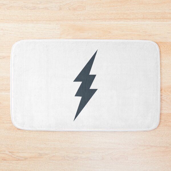 Item preview, Charcoal Lightning Bolt Symbol Design designed and sold by pattern-archive.