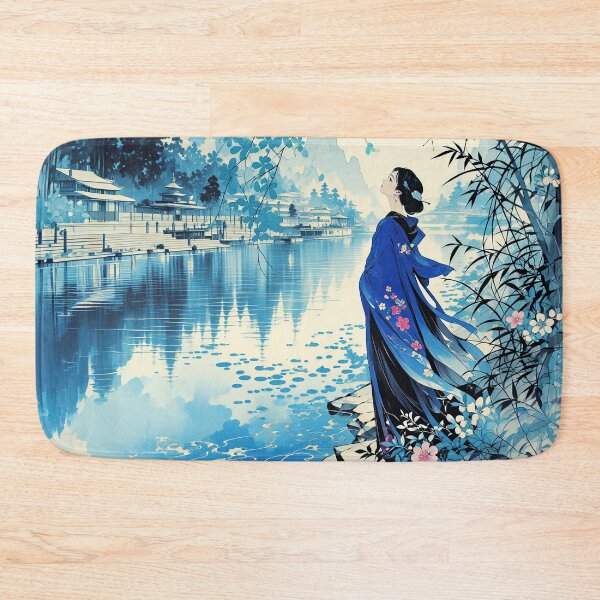 Item preview, Riverside Reverie: The Azure Shore designed and sold by R Zen Creation.