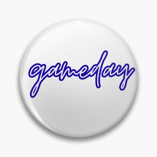Artikelvorschau, SPIELTAG (KÖNIGLICH/WEISS) entworfen und verkauft von CraftyChamy.