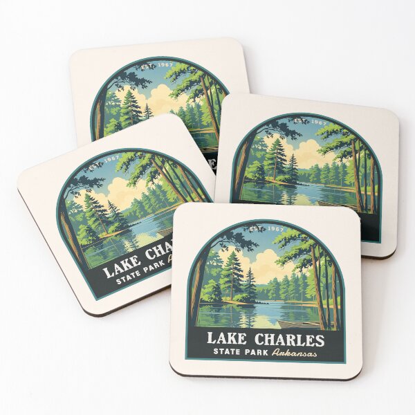 Item preview, Lake Charles State Park (Arkansas), USA designed and sold by PinkandP.