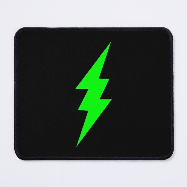 Item preview, Lime Lightning Bolt Symbol Design designed and sold by pattern-archive.