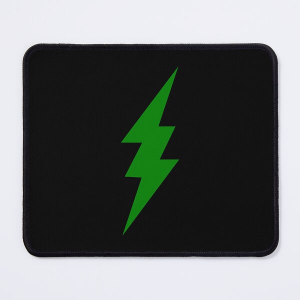 Item preview, Green Lightning Bolt Symbol Design designed and sold by pattern-archive.