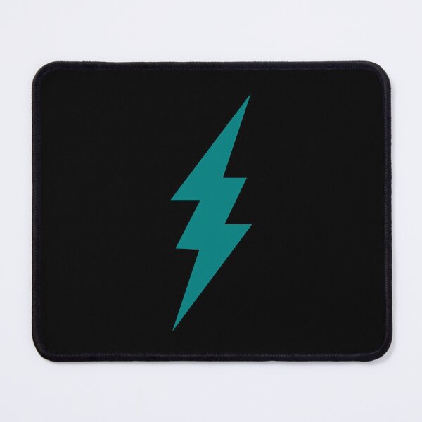 Item preview, Teal Lightning Bolt Symbol Design designed and sold by pattern-archive.
