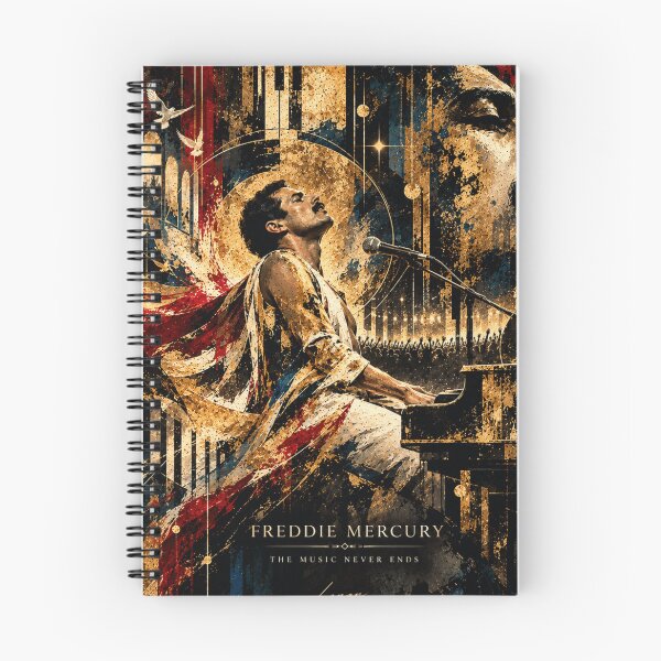 Item preview, Freddie Mercury | The Golden Echo designed and sold by SHOCAMPOS DESIGNS .