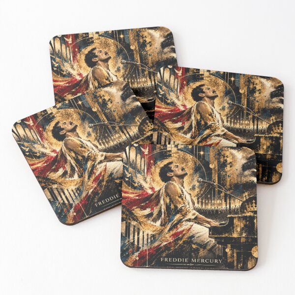 Item preview, Freddie Mercury | The Golden Echo designed and sold by SHOCAMPOS DESIGNS .