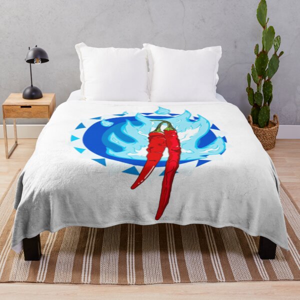 Item preview, Chili Pepper Blue Flames Logo  designed and sold by oscaranhhoa.