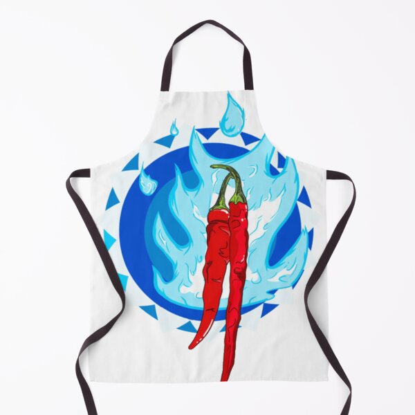 Item preview, Chili Pepper Blue Flames Logo  designed and sold by oscaranhhoa.