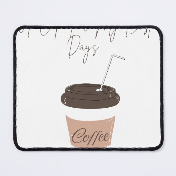 Item preview, A Cup For My Best Days - Aesthetic Coffee Minimalist Art designed and sold by uniqueTee-Arts.