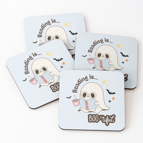Item preview, Reading is BOO-tiful Ghost | Cute Halloween Bookworm Aesthetic designed and sold by MiaBellaGirl.