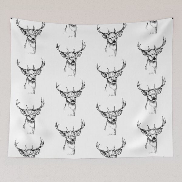 Item preview, Buck Deer Head designed and sold by Imagine Bee Studio.