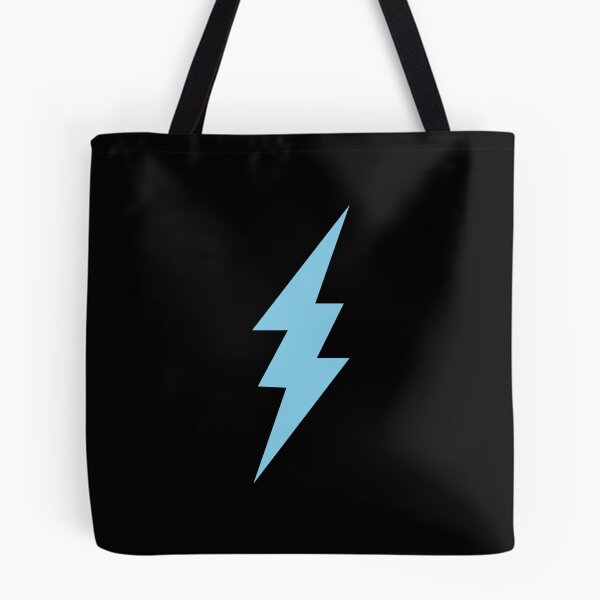 Item preview, Sky Blue Lightning Bolt Symbol Design designed and sold by pattern-archive.