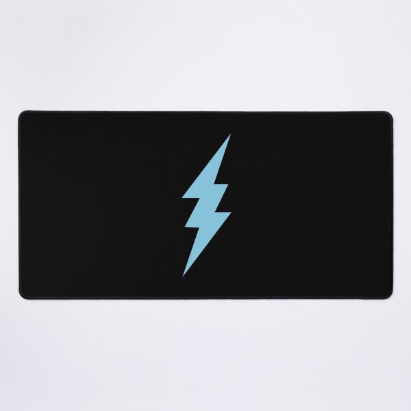 Item preview, Sky Blue Lightning Bolt Symbol Design designed and sold by pattern-archive.