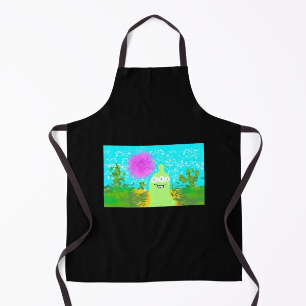 Item preview, Cute Cartoon Alien in Vibrant Landscape designed and sold by Fibi-studio.