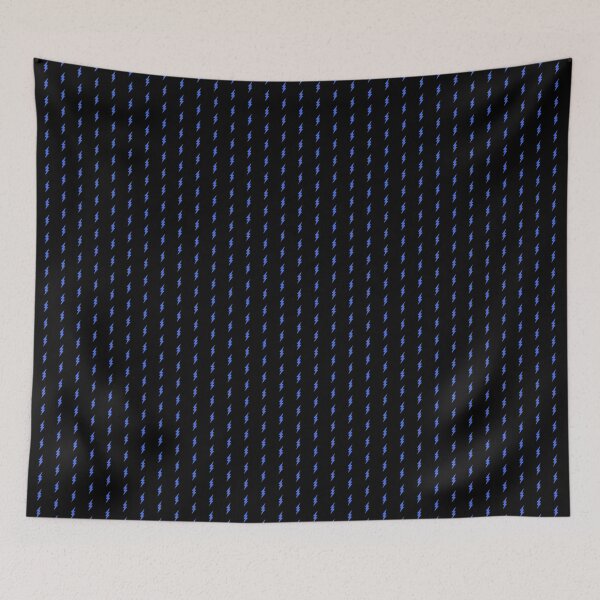 Item preview, Royal Blue Lightning Bolt Symbol Design designed and sold by pattern-archive.
