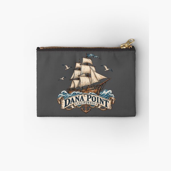 Item preview, Dana Point California Vintage Tall Ship Nautical Design designed and sold by ParfaitPrints.