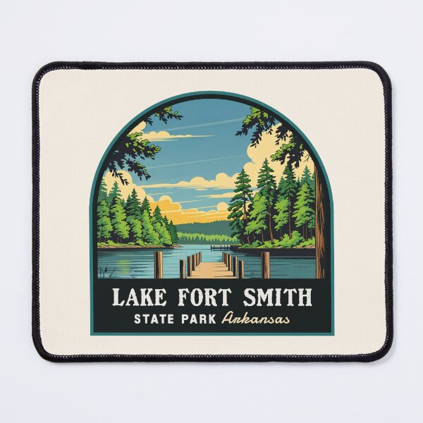 Item preview, Lake Fort Smith State Park (Arkansas), USA designed and sold by PinkandP.