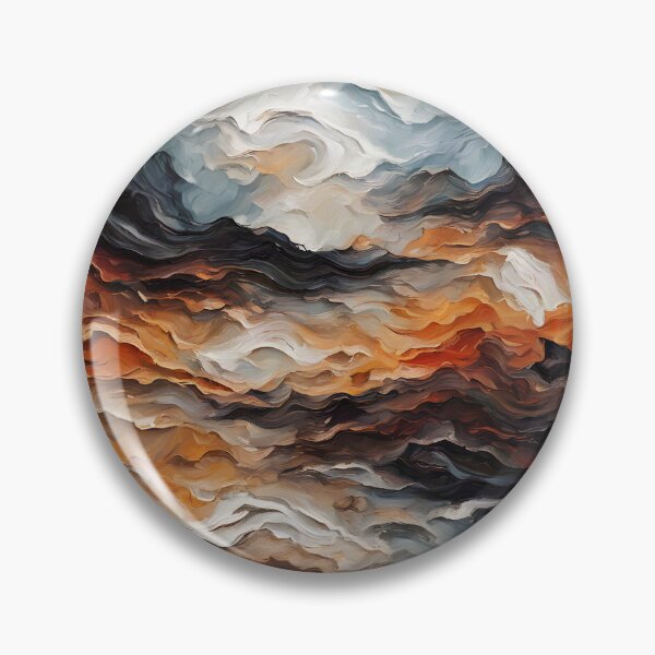 Item preview, Stormy Abstract Impasto Texture designed and sold by Serene Strokes Art.