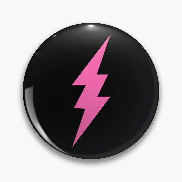 Item preview, Pink Lightning Bolt Symbol Design designed and sold by pattern-archive.