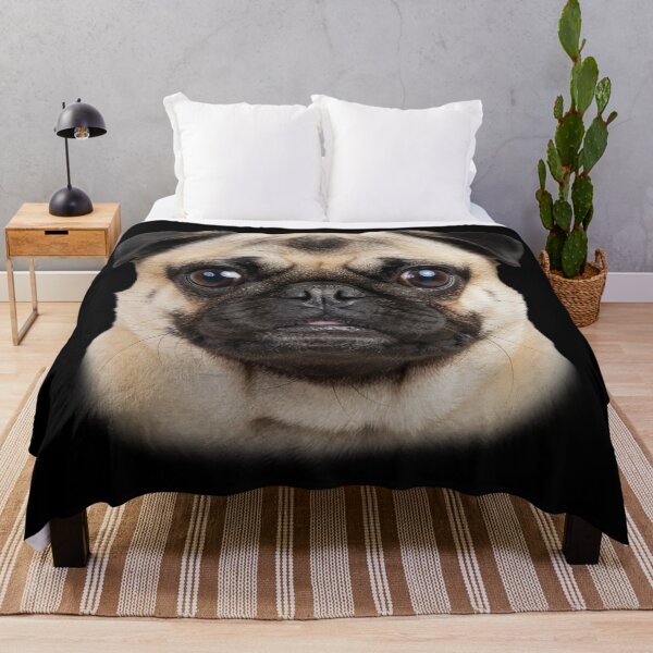Item preview, Pug Dog Face Portrait Cute Puppy Eyes Dog Art designed and sold by cabana.space.