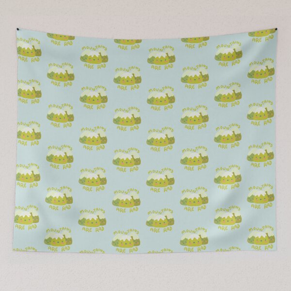 Item preview, Mountains Are Rad designed and sold by Ashley Moen.