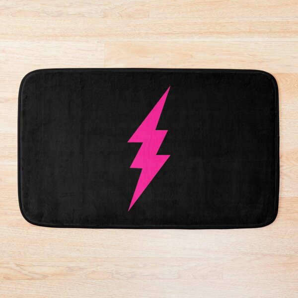 Item preview, Hot Pink Lightning Bolt Symbol Design designed and sold by pattern-archive.