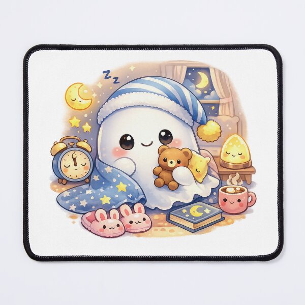 Item preview, Kawaii Bedtime Ghost designed and sold by Sommium .