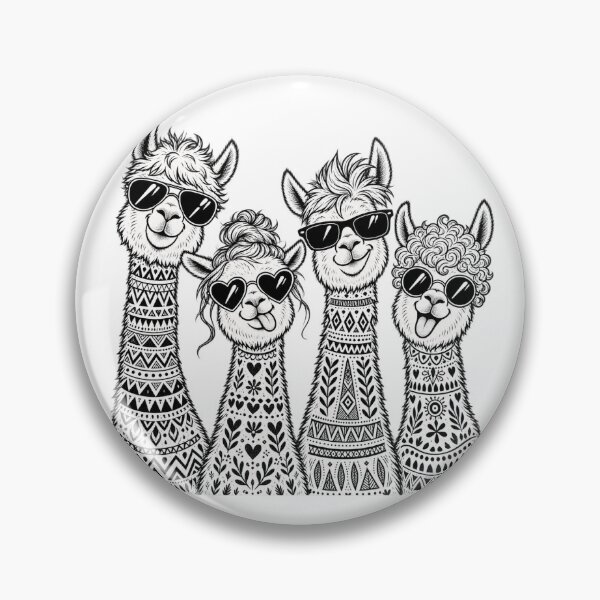 Item preview, Cool Alpaca Squad designed and sold by naturalsurvival.