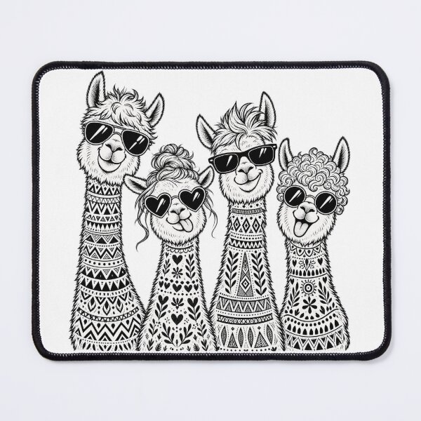Item preview, Cool Alpaca Squad designed and sold by naturalsurvival.