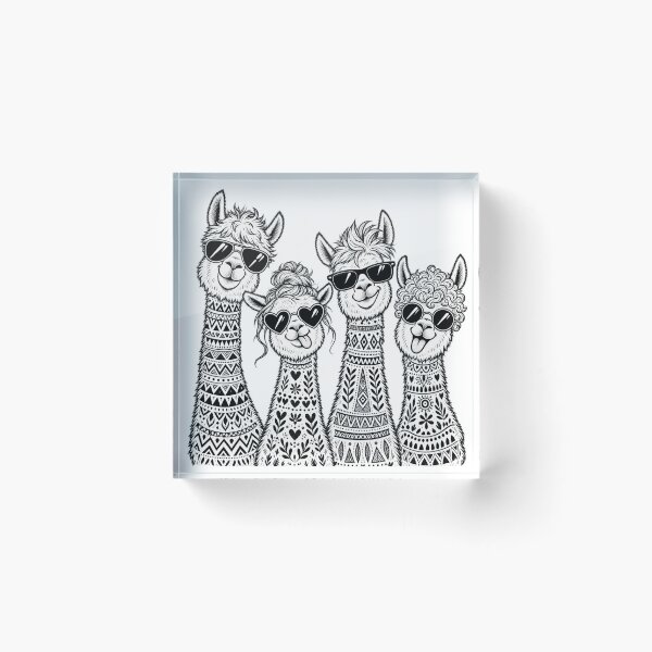 Item preview, Cool Alpaca Squad designed and sold by naturalsurvival.