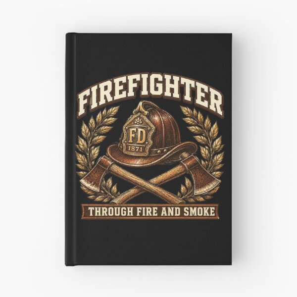 Item preview, Vintage Firefighter Helmet and Crossed Axes Emblem designed and sold by Ada’s Mystic Atelier .