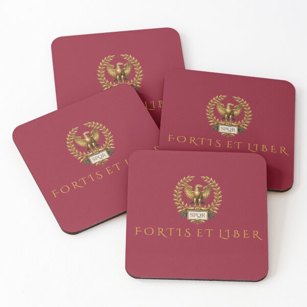 Item preview, Fortis et Liber – Strong and Free Latin Motto, Freedom Classical Design designed and sold by semenol.