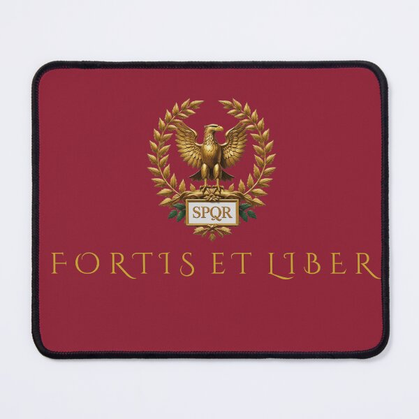 Item preview, Fortis et Liber – Strong and Free Latin Motto, Freedom Classical Design designed and sold by semenol.