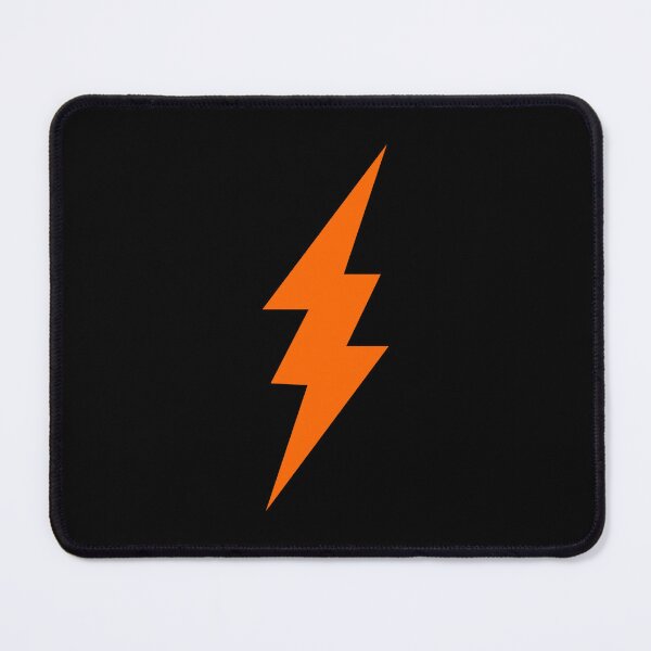 Item preview, Orange Lightning Bolt Symbol Design designed and sold by pattern-archive.