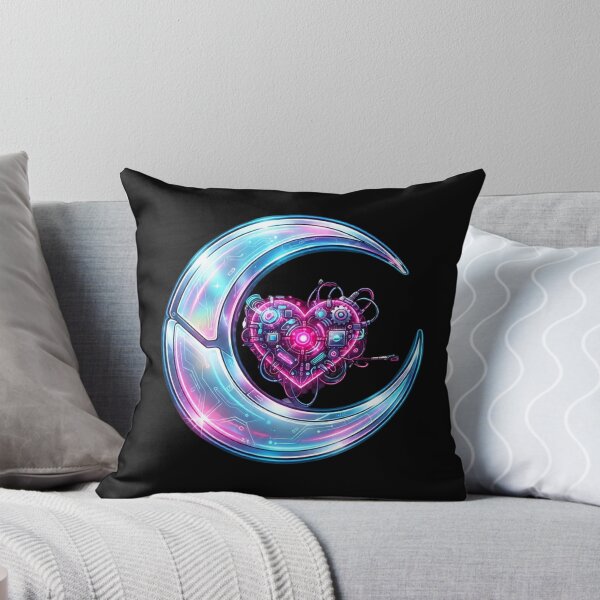 Item preview, Cybernetic Heart and Moon designed and sold by BiaSMartins.
