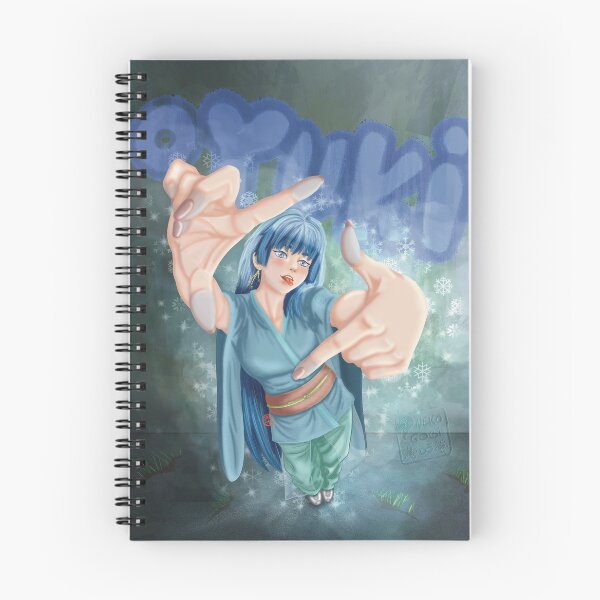 Item preview, Oyuki Yuki Onna Yokai Snow Manga designed and sold by Nekogobido.