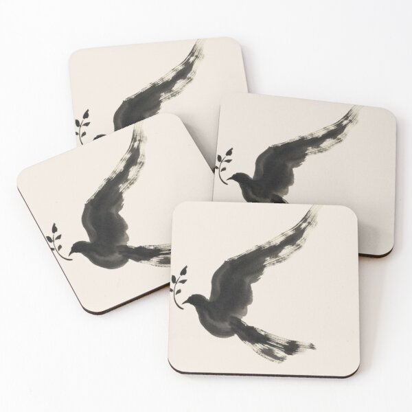 Item preview, an abstract dove and olive branch designed and sold by 123ks.