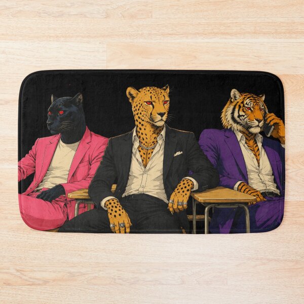 Item preview, Panther, Cheetah & Tiger | Classy Felines designed and sold by Animal Cosmic Society.