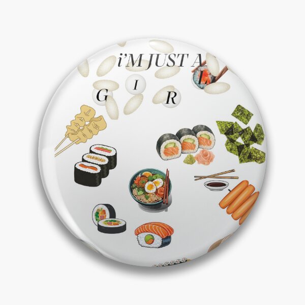 Item preview, IM just a Girl sushi addition  designed and sold by PetalAnime.