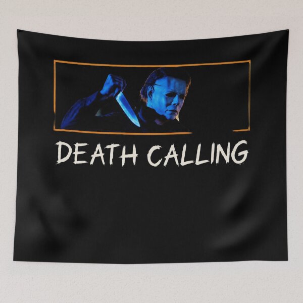 Item preview, Death Calling Michael Myers designed and sold by ConradRhonda5.