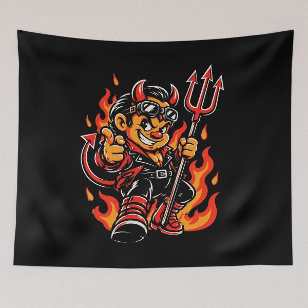 Item preview, Modern Piet Devil designed and sold by RaymonCharles9.