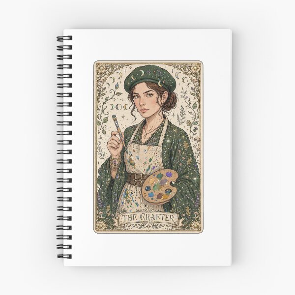 Item preview, Tarot Card - The Crafter designed and sold by ArtristahxDesigns.